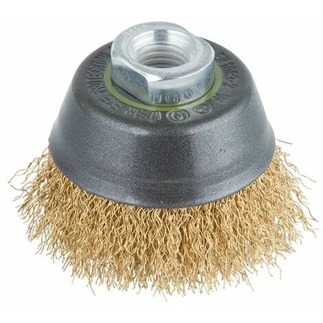 Wolfcraft 1 Brosse Métal Soucoupe, M14, 60 Mm - 2748000 1 Wolfcraft 1 Brosse Métal Soucoupe, M14, 60 Mm - 2748000