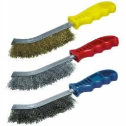 Lot De 3 Brosses à Main Ergonomiques - Wolfcraft 2138000