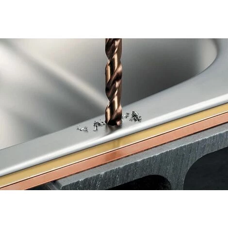 Wolfcraft Forets à Métaux HSSCo, Diamètre : ø 2,5 Mm 2 Wolfcraft Forets à Métaux HSSCo, Diamètre : ø 2,5 Mm – Image 2