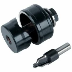 Wolfcraft Kit Emporte-pièce à Roulement à Billes Et Foret De Pré-perçage Pour Robinetterie Ø 32, 1 1/4