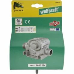 Pompe Alimentée Par Perceuse 3000 L/h S=8 Mm 2200000 Wolfcraft 9 Pompe Alimentée Par Perceuse 3000 L/h S=8 Mm 2200000 Wolfcraft -Pas Cher WOLFCRAFT Magasin 2209774 5