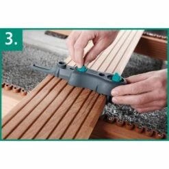 Kit De Perçage Pour Terrasse Bois, Avec Guide De Perçage Et Foret Fraisoir D'Amorcage - Wolfcraft 6960000 -Pas Cher WOLFCRAFT Magasin 24365437 4