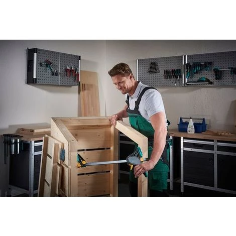 Serre Joint à Une Main EHZ PRO Ouverture 150 Mm, Saillie 100 Mm - Wolfcraft 3030000 4 Serre Joint à Une Main EHZ PRO Ouverture 150 Mm, Saillie 100 Mm - Wolfcraft 3030000 – Image 4