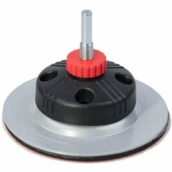 Plateau De Ponçage Auto-Agrippant Fixoflex Ø 125 Mm, Pour Perceuse, 2 Fonctions : Tête Fixe Ou Flexible - Wolfcraft 2211000