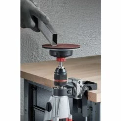 Plateau De Ponçage Auto-Agrippant Fixoflex Ø 125 Mm, Pour Perceuse, 2 Fonctions : Tête Fixe Ou Flexible - Wolfcraft 2211000 -Pas Cher WOLFCRAFT Magasin 24700227 5