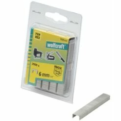 WOLFCRAFT Lot De 2000 Agrafes Type 053 - 6 Mm - Inox -Pas Cher WOLFCRAFT Magasin 29938812 3