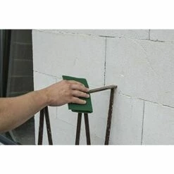 Wolfcraft 5899000 Lot De 2 Patins Fibres Abrasives Grain Moyen 360