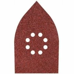 Wolfcraft 1755000 Patins Auto-agrippants Multi Ponceuse Lot De 10