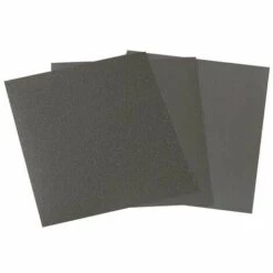 Wolfcraft Feuille De Papier Abrasif Pour Métal/laque, Ponçage Humide/sec