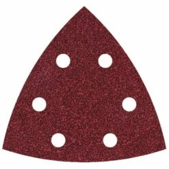 Set Feuilles Abrasives Delta Avec Bande Auto-agrippante, Perforé Wolfcraft 1865100 Grain Num 60, 80, 120 Cote Dencoignu