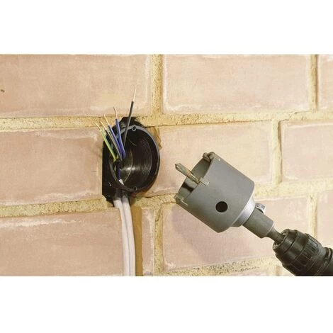 Trépan Avec Broche De Serrage SDS-plus Wolfcraft 5480000 40 Mm 1 Pc(s) 2 Trépan Avec Broche De Serrage SDS-plus Wolfcraft 5480000 40 Mm 1 Pc(s) – Image 2