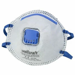 Pack 3 Masques Anti-poussière Ffp2 Cv Avec Soupape Respiratoire Et Filtre 4838000 Wolfcraft