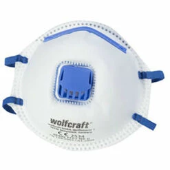 Pack 3 Masques Anti-poussière Ffp2 V Avec Valve 4840000 Wolfcraft