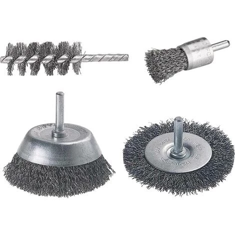1 Lot De Brosses Wolfcraft 2133000 1 1 Lot De Brosses Wolfcraft 2133000