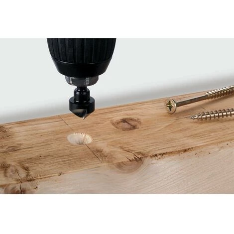 Wolfcraft 2504000 Jeu De Fraises Coniques 3 Pièces 6 Mm, 12 Mm, 16 Mm Acier à Métaux Tige Cylindrique 1 Set 2 Wolfcraft 2504000 Jeu De Fraises Coniques 3 Pièces 6 Mm, 12 Mm, 16 Mm Acier à Métaux Tige Cylindrique 1 Set – Image 2