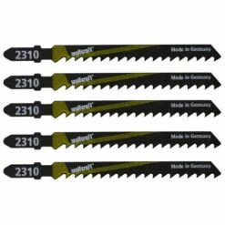 Wolfcraft Lames De Scie Sauteuse HCS, Empreinte En T, Bois, Coupe Rapide, Grossière-2360000