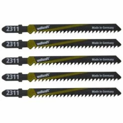 Wolfcraft Lames De Scie Sauteuse HCS, Empreinte En T, Bois, Coupe Rapide, Grossière-2361000