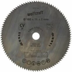 Wolfcraft Lames De Scies Circulaires Manuelles Série Bleu (coupes Fines)-6267000