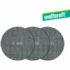 Pack De 5 Grilles à Poncer Adhesives, Carbure De Silicium, Grain 80, 120, 220 ø125 Mm 8464000 Wolfcraft