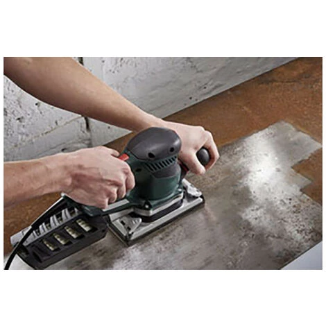 Pack De 10 Feuilles Abrasives Adhesives, Corindon, Grain 120, Perforées, 93x185mm 1768000 Wolfcraft 2 Pack De 10 Feuilles Abrasives Adhesives, Corindon, Grain 120, Perforées, 93x185mm 1768000 Wolfcraft – Image 2