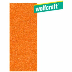 Pack De 8 Feuilles Abrasives, Corindon, Grain 120 Sans Perforation 93x230mm 2054000 Wolfcraft