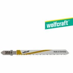 Pack De 2 Lames De Scie Sauteuse Piston En T Hcs 75mm. Pos. Dents Opposées. 3551000 Wolfcraft