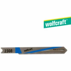 Pack De 2 Lames De Scie Sauteuse Piston En U Hss 52mm. 2308000 Wolfcraft.