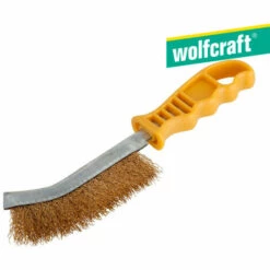 Brosse A Main Laiton Manche Plastique 2716000 Wolfcraft