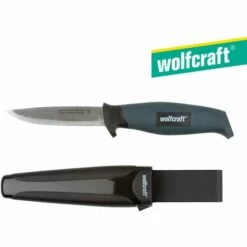 Couteau D'exterieur Avec Etui 4085000. Wolfcraft