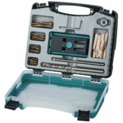 WOLFCRAFT 4642000 - Jeu De Embouts De Pelle étagés + Pointe De Pointe Tampon Pour Brancher Les Perceuses électriques