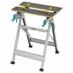 WOLFCRAFT 6177000 - Table De Travail MASTER Avec Châssis Renforcé Station De Retenue 200