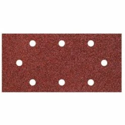 WOLFCRAFT 1994000 - Feuilles Abrasives Adhésives Grain Perforé 120 93x190mm