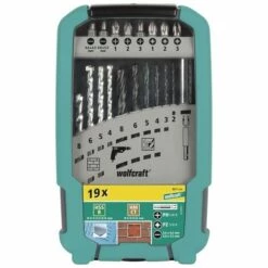 WOLFCRAFT 8611000 - Ensemble Pour Maison 19 Pièces