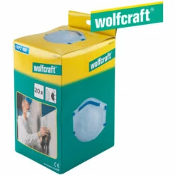 E3/82599 PACK 20 MASQUES ANTI-POUSSIÈRE FFP2 NR D 4837000 WOLFCRAFT