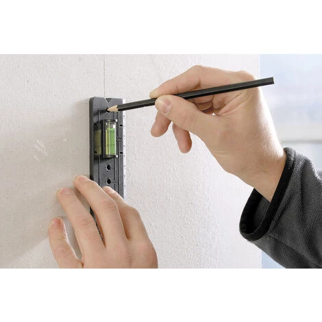 Kit DIY Pour Pose De Prises Murales, 1 Scie Cloche, 1 Mettre Pliant, 1 Gabarait De Perçage - Wolfcraft 8618000 2 Kit DIY Pour Pose De Prises Murales, 1 Scie Cloche, 1 Mettre Pliant, 1 Gabarait De Perçage - Wolfcraft 8618000 – Image 2