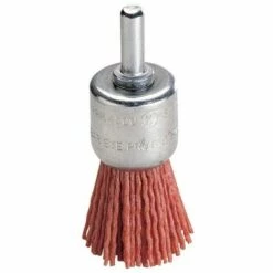 WOLFCRAFT Brosse à Brosse En Nylon Wolfcract 1510000, 22mm De Diamètre Et 6mm De Tige. - -