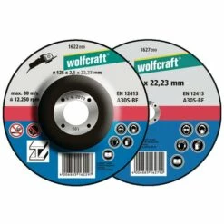 Disque - Roue à Tronçonner Droite Wolfcraft, 1624099, 178 Mm - -
