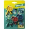 Wolfcraft 3663000 Set De 4 Micro-pince à Ressort à Ventouse Microfix S