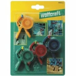 Wolfcraft 3663000 Set De 4 Micro-pince à Ressort à Ventouse Microfix S -Pas Cher WOLFCRAFT Magasin 68788799 4