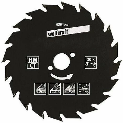Wolfcraft 6377000 Lame Scie Circulaire CT 30Dts Diamètre 190 X 30 Mm 2 Wolfcraft 6377000 Lame Scie Circulaire CT 30Dts Diamètre 190 X 30 Mm – Image 2