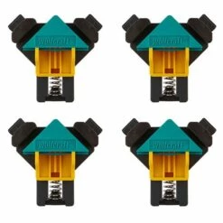 Kit De 4 Presses D'Angles ES 22, Pince Serrage Angle Droit - Wolfcraft 8626000