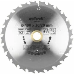 WOLFCRAFT Blade De Semis Circulaire Pour La Série De Combinés Sans Fil Lila