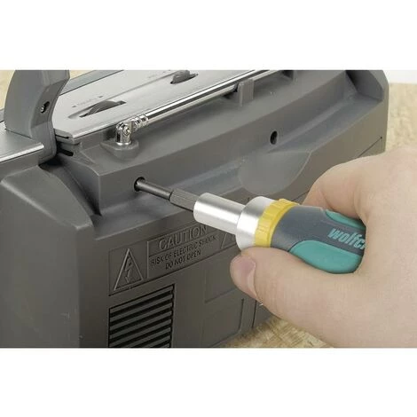 Wolfcraft 1237000 - 1 Mini-tournevis à Main Avec Cliquet 109 Mm 2 Wolfcraft 1237000 - 1 Mini-tournevis à Main Avec Cliquet 109 Mm – Image 2