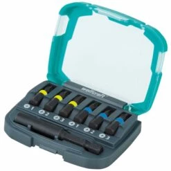 WOLFCRAFT Jeu D'embouts à Chocs 7 Pièces : Porte-embouts + 6 Embouts Torx, Philips, Phozidriv Torx TX 15, 20, 20, 20, 25, 25, 30 -Pas Cher WOLFCRAFT Magasin 70408920 4