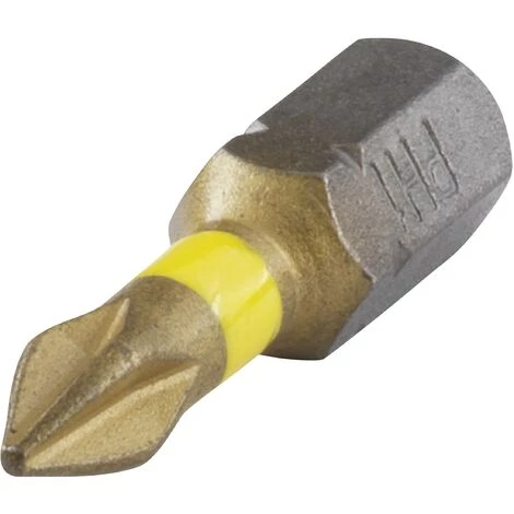 2 Embouts Torsion-TiN, Phillips No. 1 Wolfcraft PH 1 1 2 Embouts Torsion-TiN, Phillips No. 1 Wolfcraft PH 1