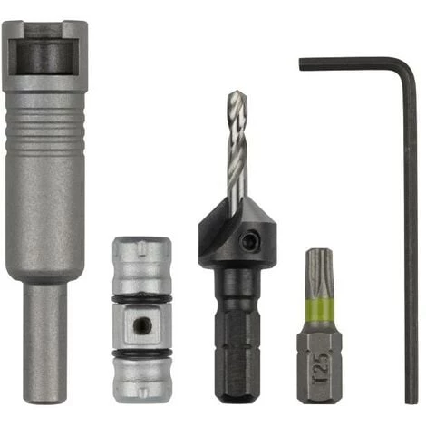 WOLFCRAFT Flipbit 4-pieces Basic SetSolution De Perçage, De Fraisage Et De Vissage Doublement Interchangeable Avec Support Interchangeable 1 WOLFCRAFT Flipbit 4-pieces Basic SetSolution De Perçage, De Fraisage Et De Vissage Doublement Interchangeable Avec Support Interchangeable