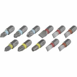 WOLFCRAFT Jeu D'embouts Solide 25mm Avec Mandrin Magnétique 6