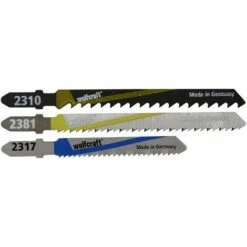 1 Kit De Première étape Avec Des Lames De Scie Sauteuse Wolfcraft 2685000 T / HCS
