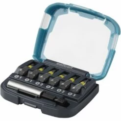 1 Boîte D'embouts Solides 7 Pièces + Porte-embouts Wolfcraft Ref. 2979000