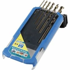 Wolfcraft 7118000 - 6 Forets Hélicoïdaux HSS